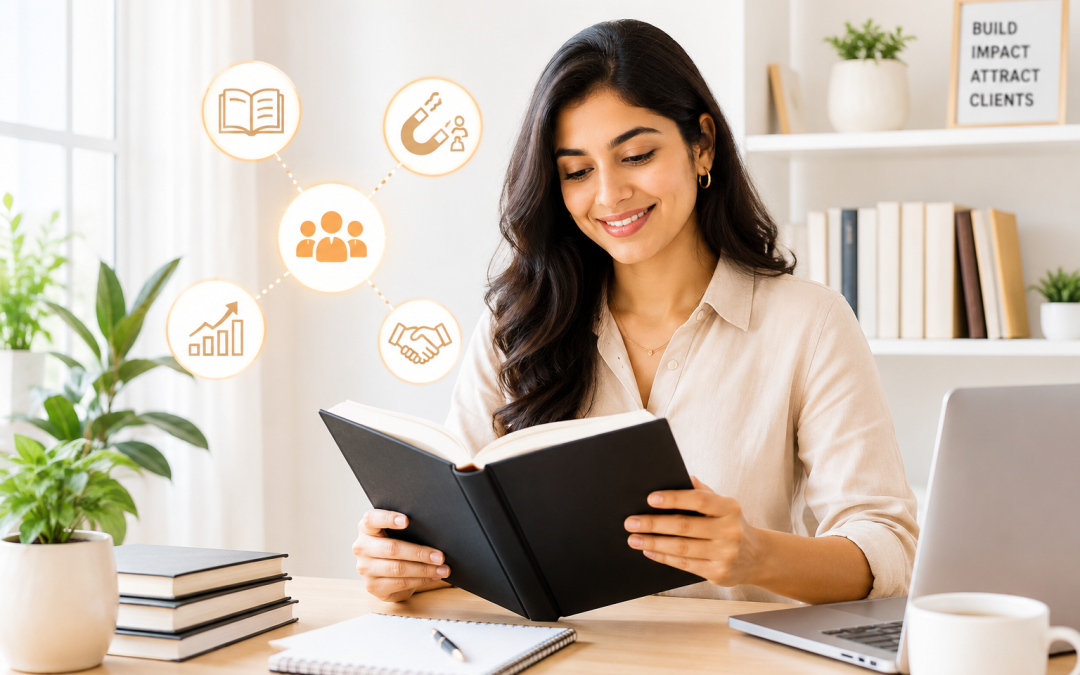 How to Use Your Book to Attract Clients Without Cold Outreach